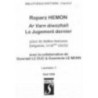 Ar varn diwezhañ, le jugement dernier