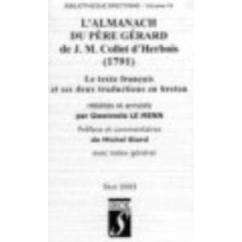 L'almanach du Père Gérard