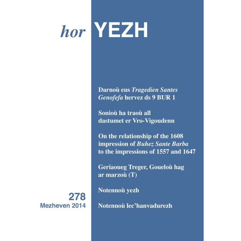 Hor Yezh 278 Hor Yezh 278