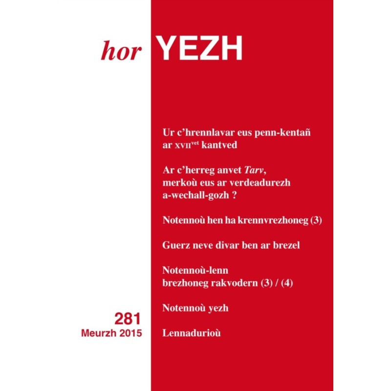 Hor Yezh 281 Hor Yezh 281