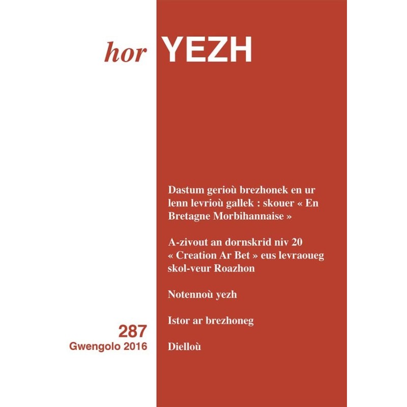 Hor Yezh 287 Hor Yezh 287