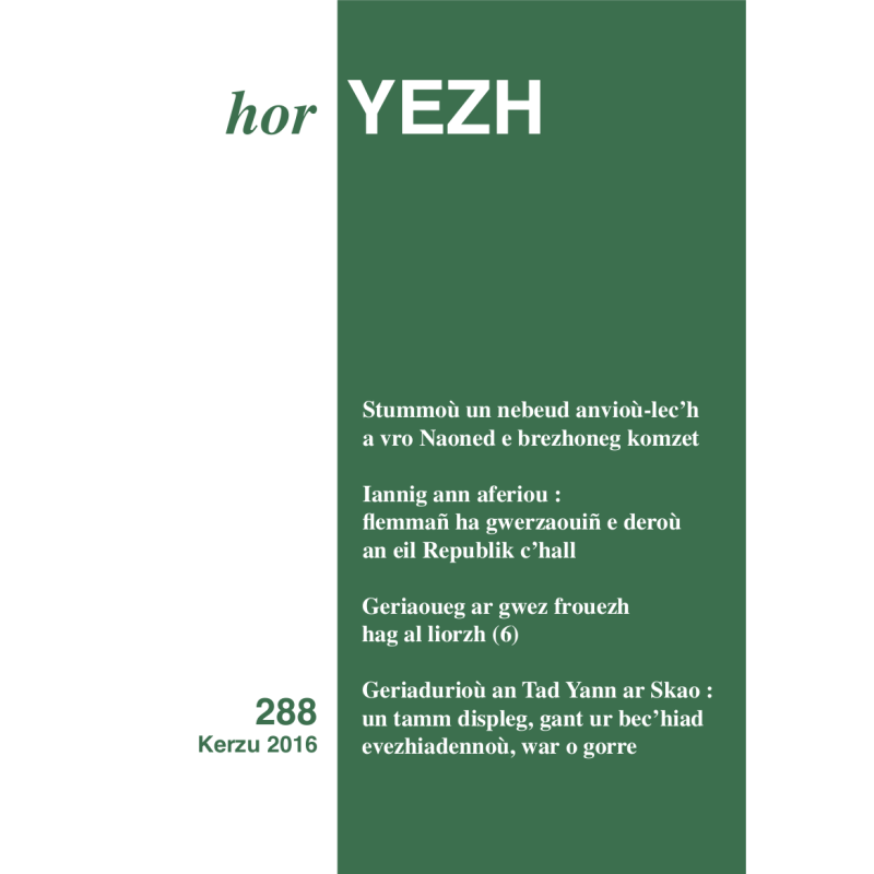 Hor Yezh 288 Hor Yezh 288