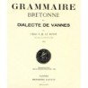 Grammaire bretonne du dialecte de Vannes