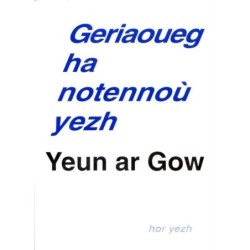 Geriaoueg ha Notennoù-Yezh