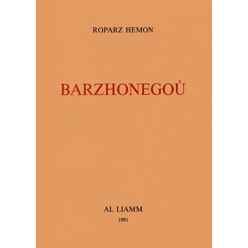 Barzhonegoù