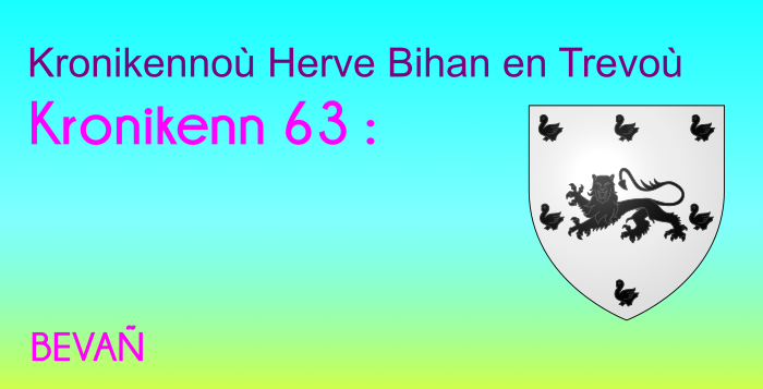 Kronikenn 63: BEVAÑ Kronikenn 63: BEVAÑ